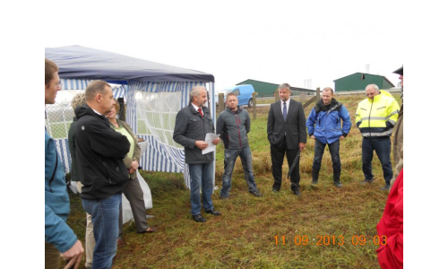 Inbetriebnahme des Fernwasserübergabeschachtes Nienstedt