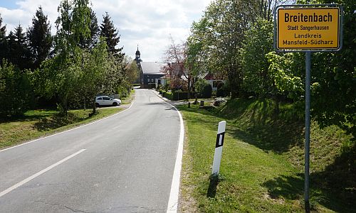 Bau Schmutz- und Regen­wasser­wasser­kanalisation Breitenbach sowie Verbindungsleitung Breitenbach-Wolfsberg Stadt Sangerhausen OT Breitenbach