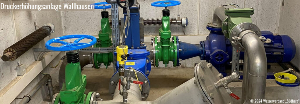 Bild von der Druckerhöhungsanlage Wallhausen