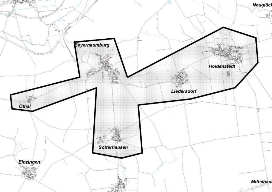Übersichtskarte Nitratbelastung