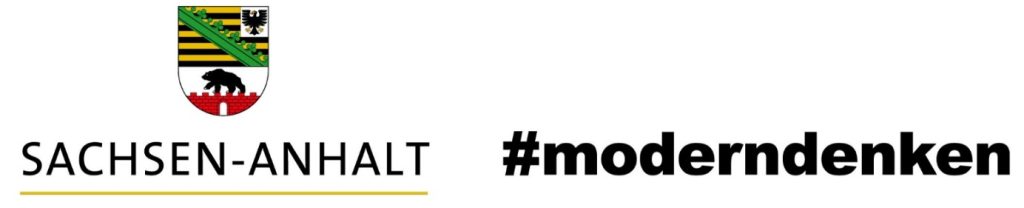 Logo "Sachsen-Anhalt, modern denken"