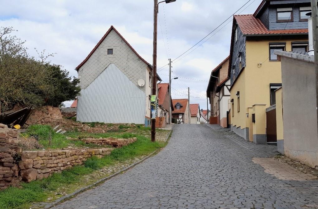 „Trink- und Abwassermaßnahmen“, Vorhaben: ON Rosperwenda, Neubau Schmutzwasser- und Regenwasserkanalisation sowie TW-Leitung im Jahr 2023/24, Bild 1