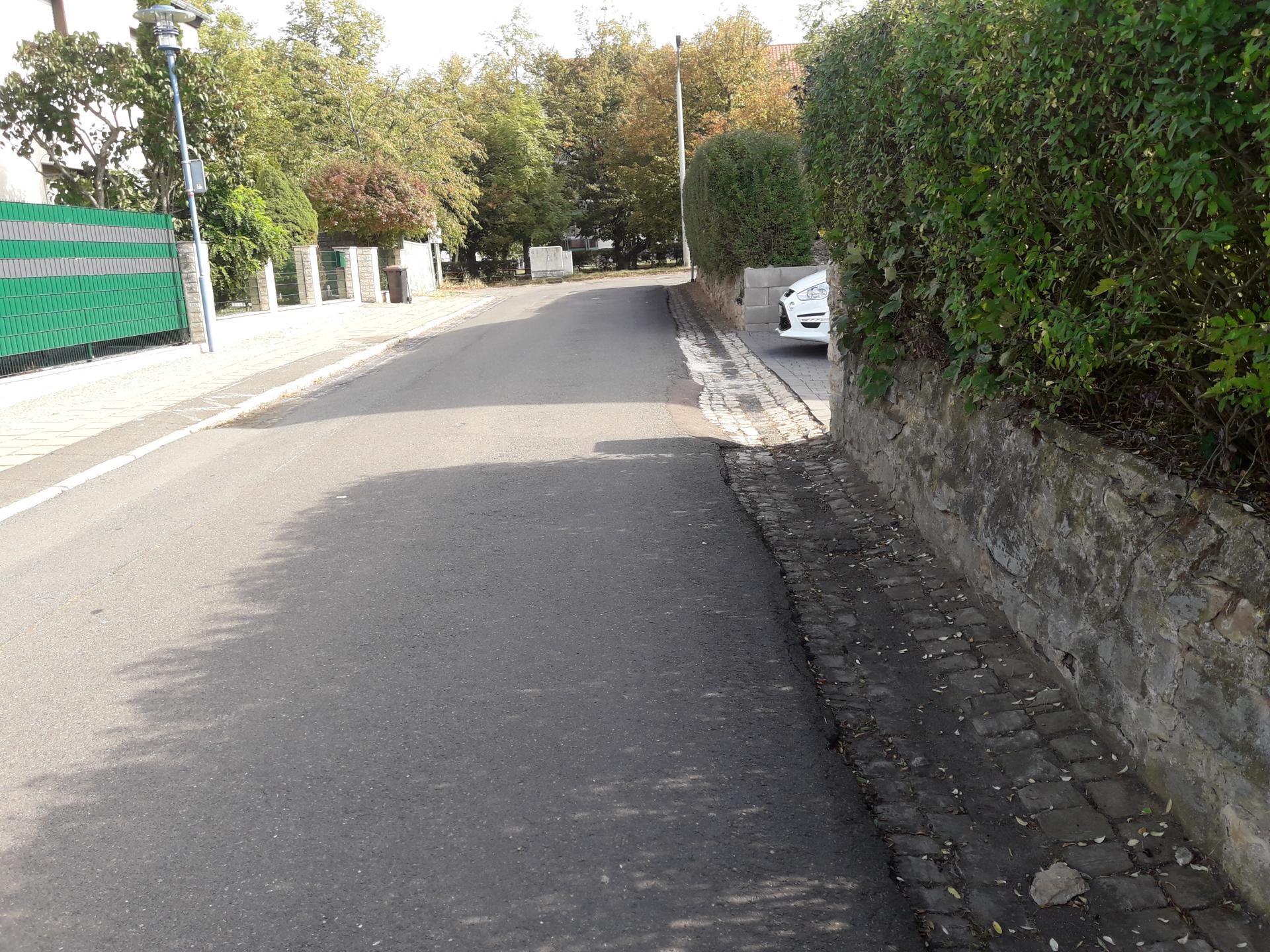 Neubau Trinkwasserleitung, SW-und RW Kanal, Sangerhausen Tackestraße im Jahr 2021, Bild 1